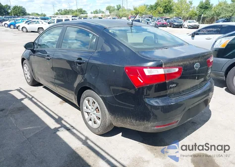 2012 Kia Rio Ex from USA, damaged, VIN KNADN4A39C6071876